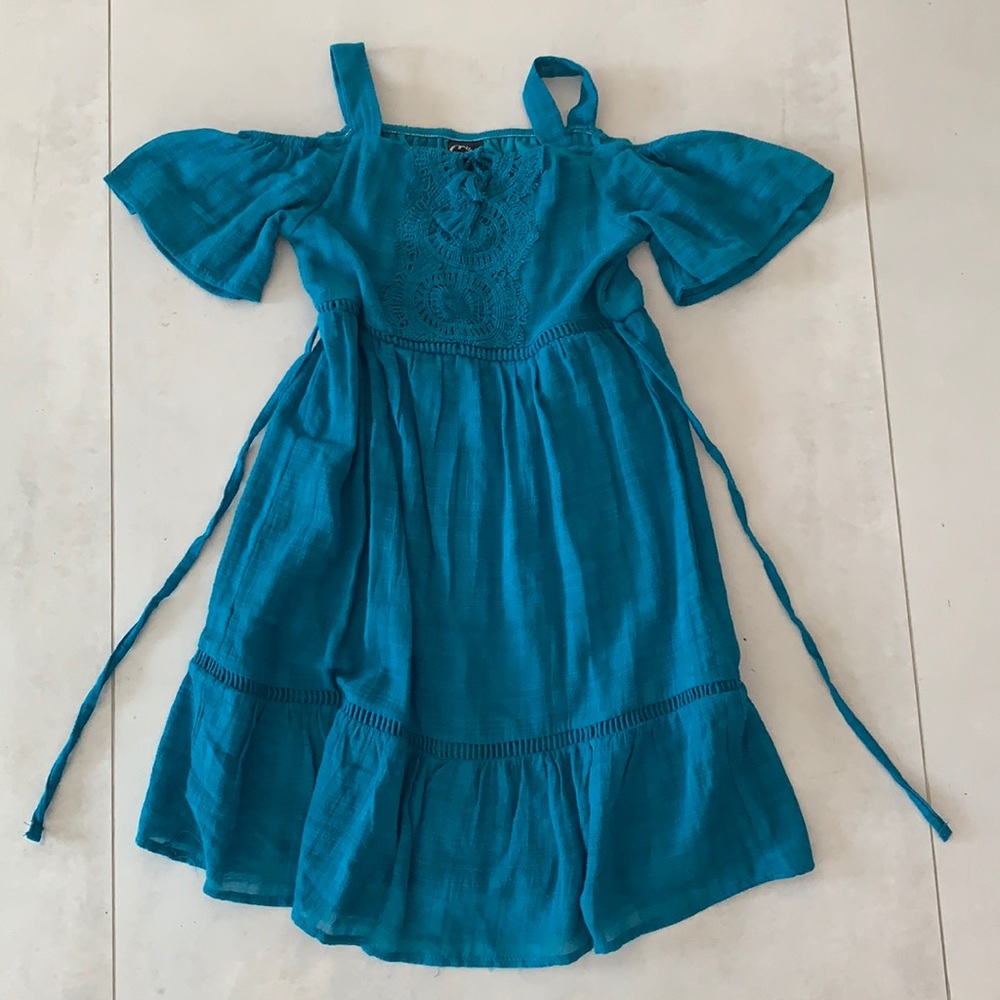 Turquoise Tassel Sundress